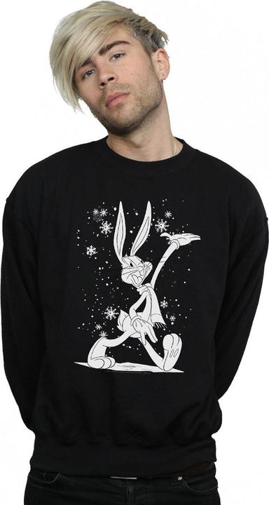 Immagine prodotto Looney Tunes Bugs Bunny Let It Snow Felpa Uomo (XL)