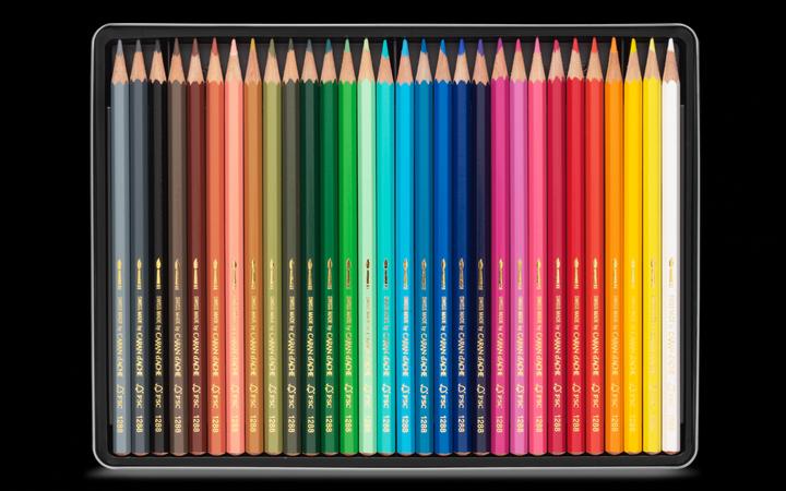 Immagine prodotto Caran d'Ache Fancolor Farbstifte Metallschachtel (Multicolore, 30 x)