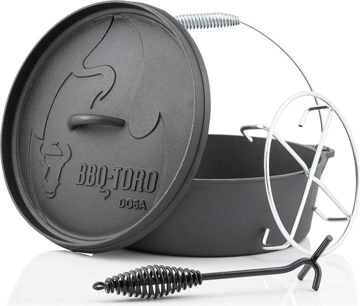 Actual product image BBQ-Toro Dutch Oven Alpha Series