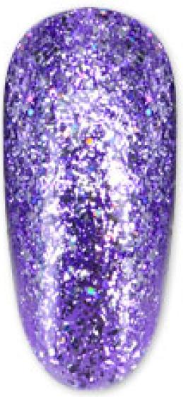 Produktbild Canni Gellack Platinum Purple Glitter UV/LED (Platinum Purple Glitter, Gel-Effekt Nagellack)