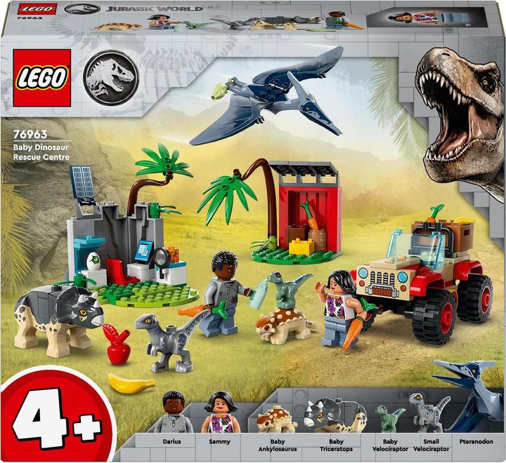 Produktbild LEGO Rettungszentrum für Baby-Dinos (76963, LEGO Jurassic World)