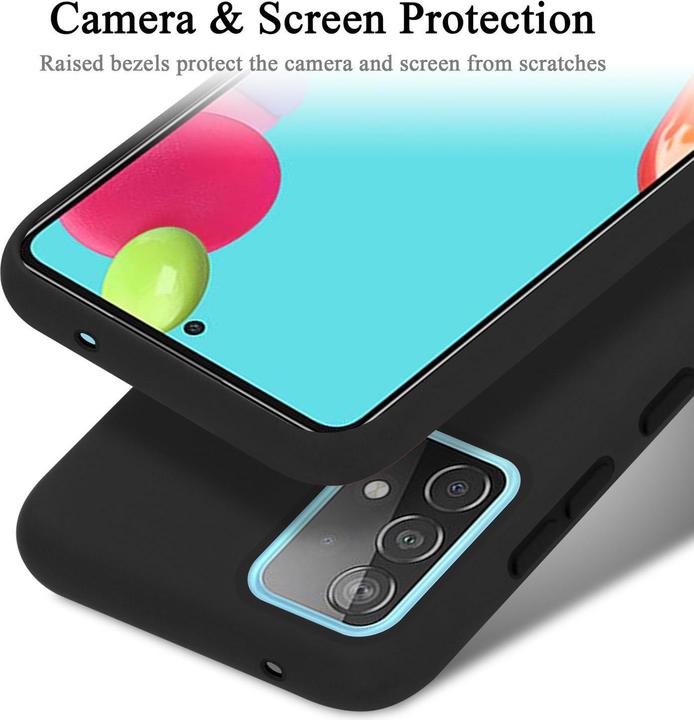 Image du produit Cadorabo TPU Liquid Silicone Case Cover (Samsung Galaxy A52 5G)