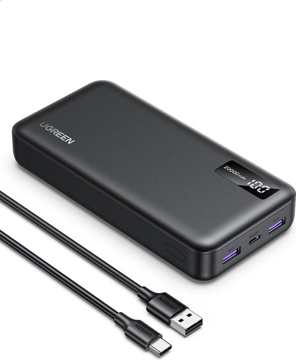 Produktbild Ugreen Two-Way Power Bank (20000 mAh, 20 W, 74 Wh)