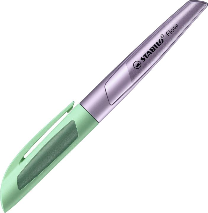 Produktbild STABILO Flow COSMETIC Füller (Green, Violet, 1 x)
