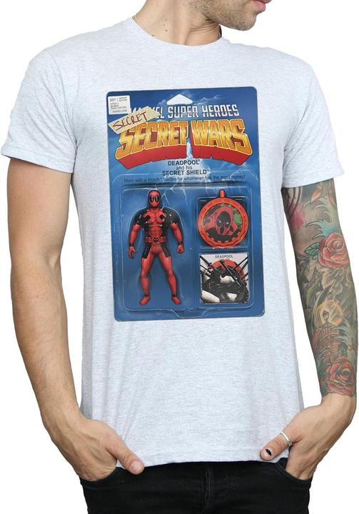 Immagine prodotto Deadpool Secret Wars Action Figure Maglietta Uomo (L)