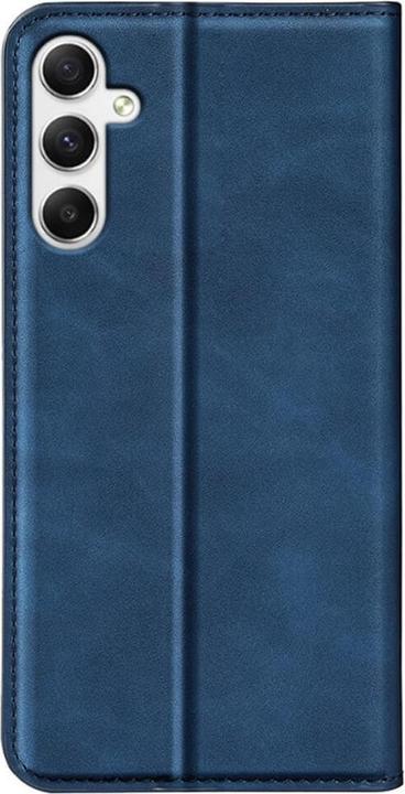 Actual product image Cover-Discount Galaxy A35 - Stand Flip Case Cover blue (Samsung Galaxy A35)