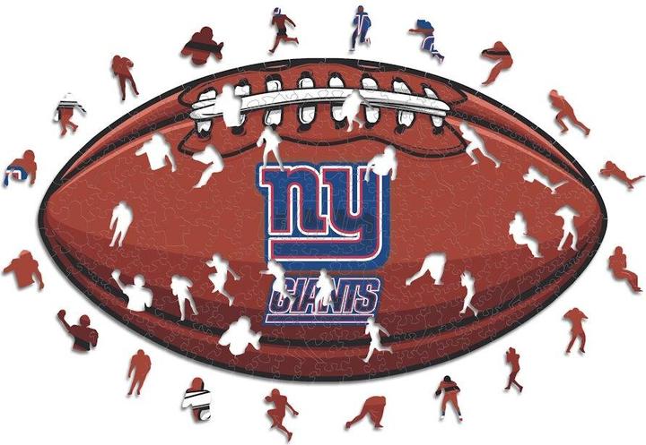 Produktbild Iconic NFL - New York Giants – Football mit Logo - Holz Puzzle Grösse M (270 Teile) (270 Teile)