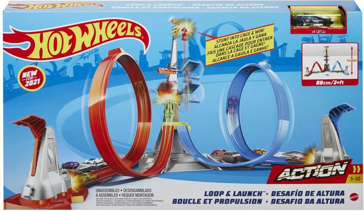 Produktbild Hot Wheels Loop & Launch Track set