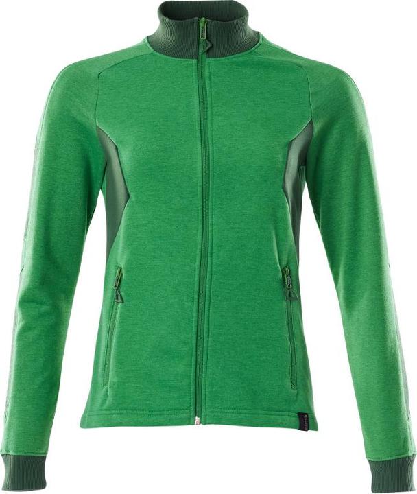 Actual product image Mascot Zip ladies' sweatshirt Accelerate grass green/green size 2XL (XXL)