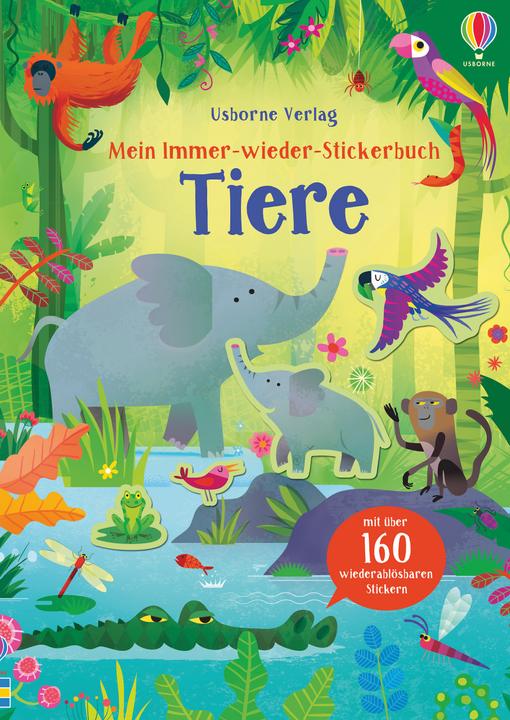 Produktbild Mein Immer-wieder-Stickerbuch: Tiere