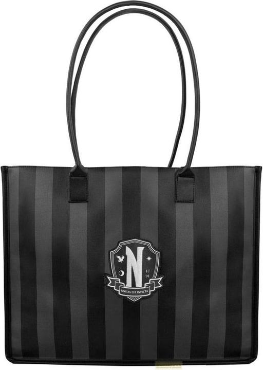 Produktbild Cinereplicas Wednesday: Nevermore Academy Black Shopping Bag
