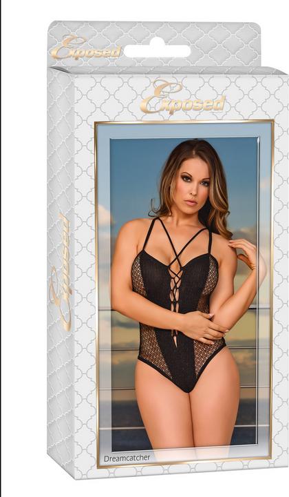 Actual product image Magic Silk Teddy With Snap Crotch (XL)