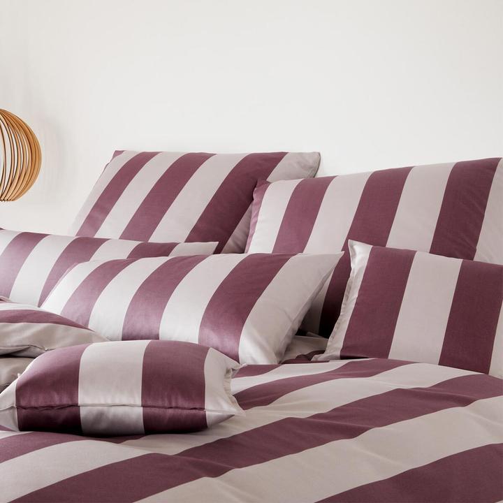 Produktbild Elegante Night Stripe (Bettwäsche Set, 155x200 cm + 80x80 cm)