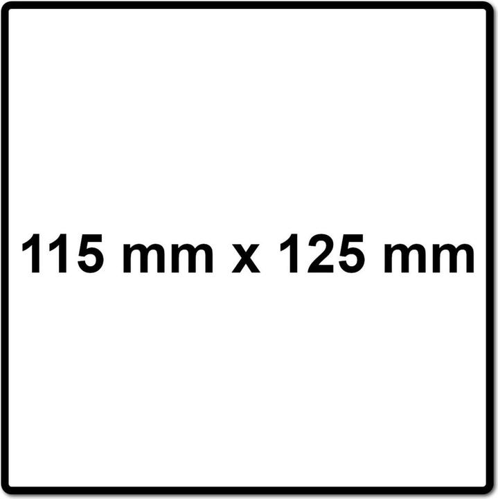Actual product image Mirka Goldflex Soft 115x125mm P240 200pcs ( 2912707025 ) hand pad roll perforated (P240)