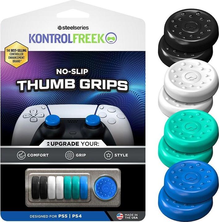 Produktbild SteelSeries No-Slip Thumbgrip 8-pack - PS5 (PS5)