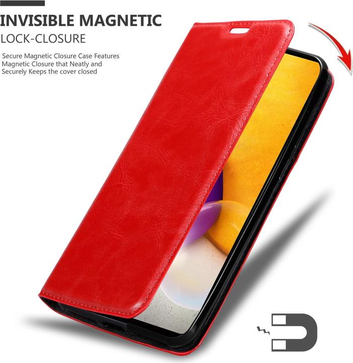 Image du produit Cadorabo Housse pour Samsung Galaxy A73 5G en Book Invis. Style magnétique (Samsung Galaxy A73 5G)