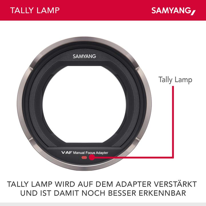 Image du produit Samyang Adaptateur MF pour série V-AF