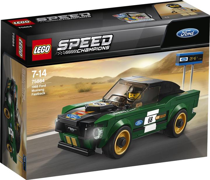 LEGO 1968 Ford Mustang Fastback (75884, LEGO Speed Champions)