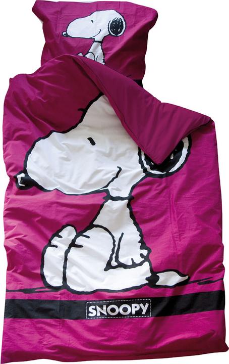 Produktbild United Labels Peanuts Bettwäsche Pink Snoopy