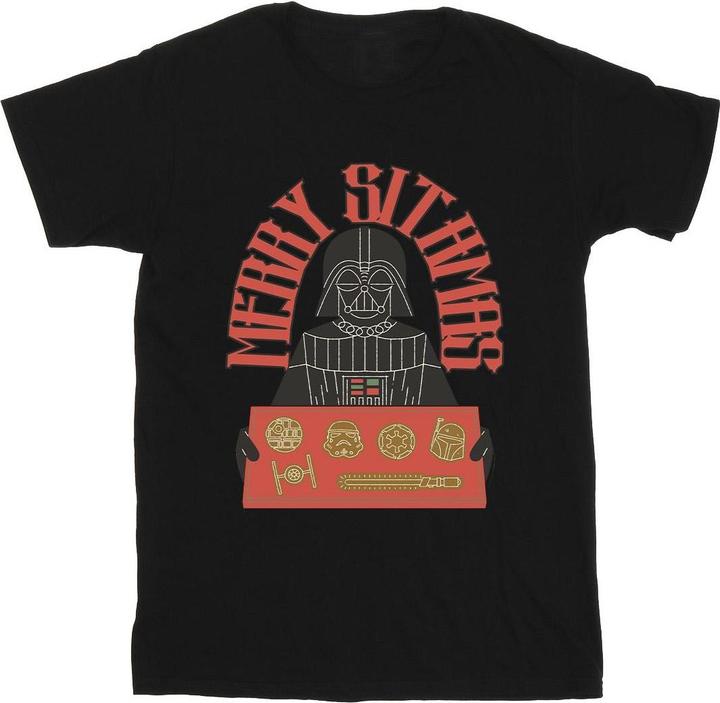 Actual product image Star Wars Mens Episode IV: A New Hope Merry Sithmas T-Shirt (3XL)