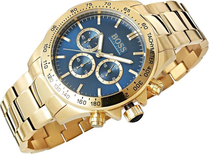 Actual product image Hugo Boss MĘSKI 1513340 - IKON (zh004a) (Analogue wristwatch, 44 mm)