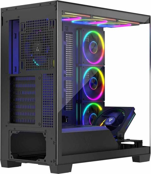 Image du produit Modecom Computergehäuse VOLCANO STELLAR ARGB MIDI 8F (Mini-ITX, mATX, ATX)