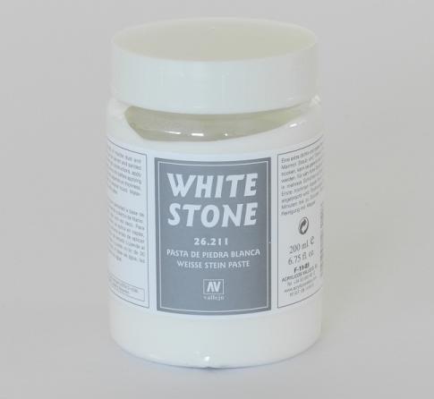 Actual product image AirbrushKing White stone paste 200ml - Vallejo
