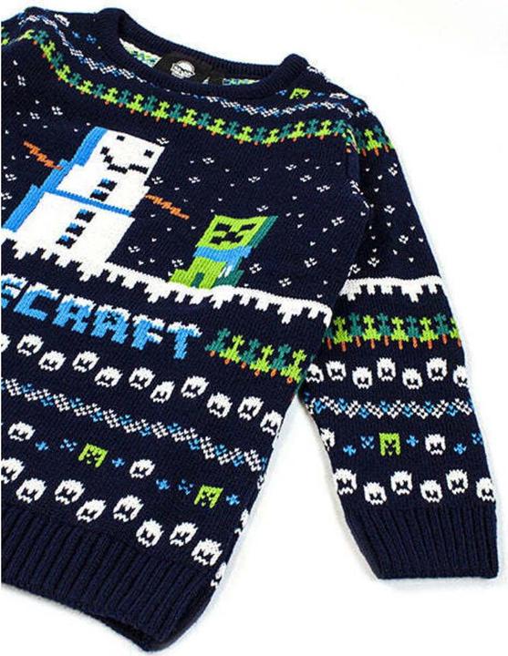 Produktbild Minecraft Pullover weihnachtliches Design (128)