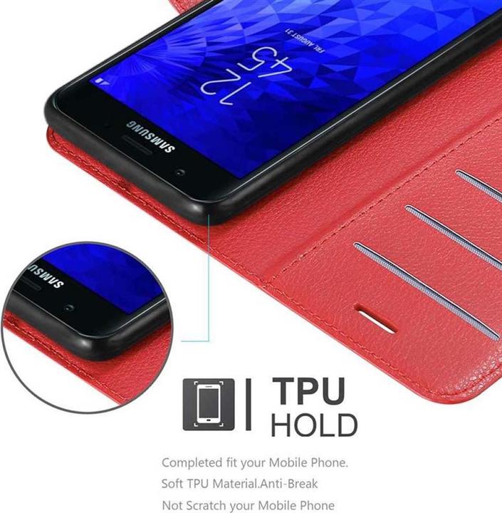 Produktbild Cadorabo Book mit Standfunktion Cover (Samsung Galaxy J7 2018)