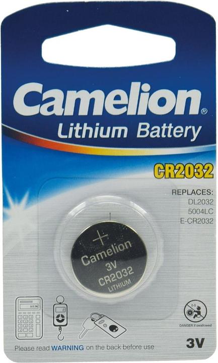 Camelion CR2032 Lithium 3V (1 pcs., CR2032, 220 mAh)