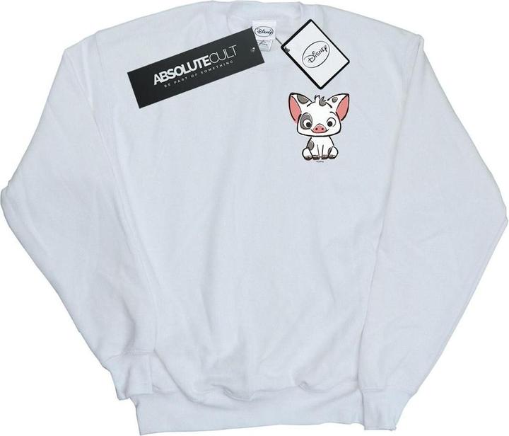 Actual product image Disney Mens Moana Pua The Pig Breast Print Sweatshirt (L)