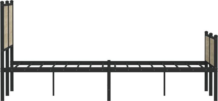 Image du produit VidaXL Cadre de lit avec tête et pied de lit 120 x 190cm (120 x 190 cm)