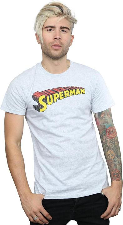 Produktbild Superman Telescopic Crackle Logo TShirt (S)