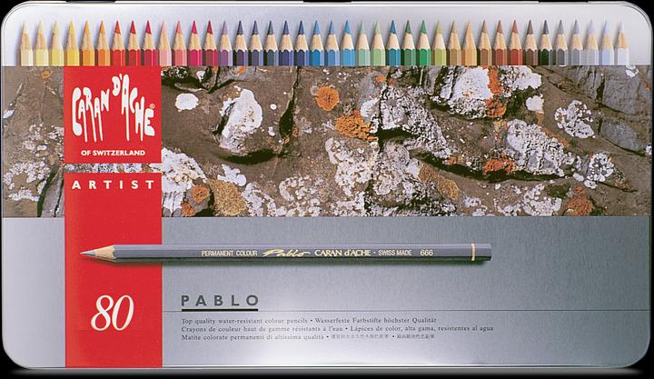 Produktbild Caran d'Ache Pablo Metallschachtel (Mehrfarbig, 80 x)
