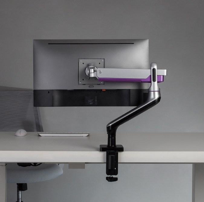 Produktbild Ergo Office Monitorhalterung, Premium Gasfeder, Doppelarm 17"-32" 9kg, ER-436 (Tisch, 32")