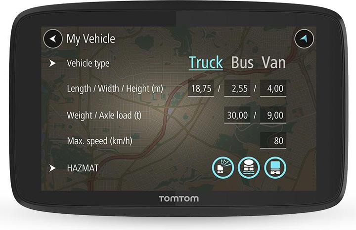 Actual product image TomTom GO Professional 620 (6")