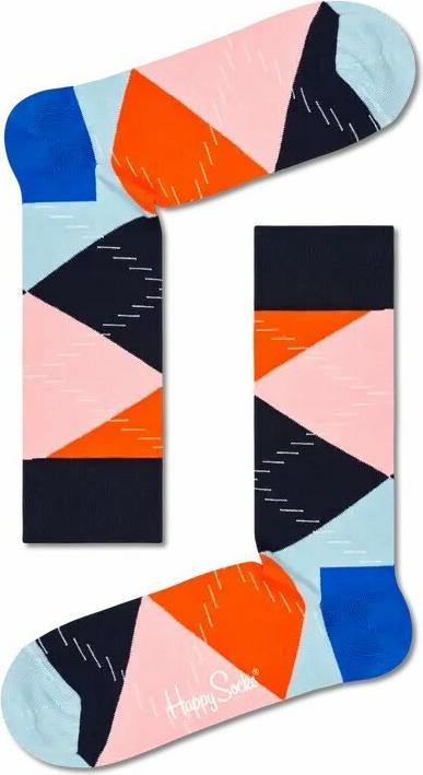 Happy Socks Jumbo Argyle Sock (2er Pack, 41 - 46)