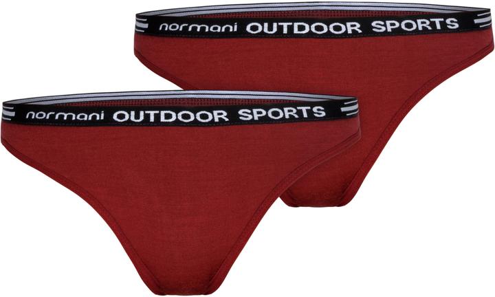 Image du produit Normani Lot de 2 strings mérinos pour femme "Dubbo". (M, Une unité par pack)