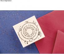 Actual product image Rayher Stamp "Christmas", 7x7cm