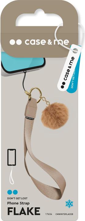 Produktbild Caseme Smartphone-Handgelenkband mit Bommel (Universal)