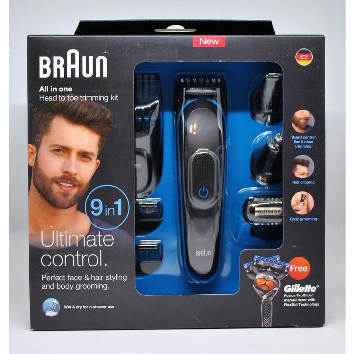 Actual product image Braun MGK 3080 multigrooming set