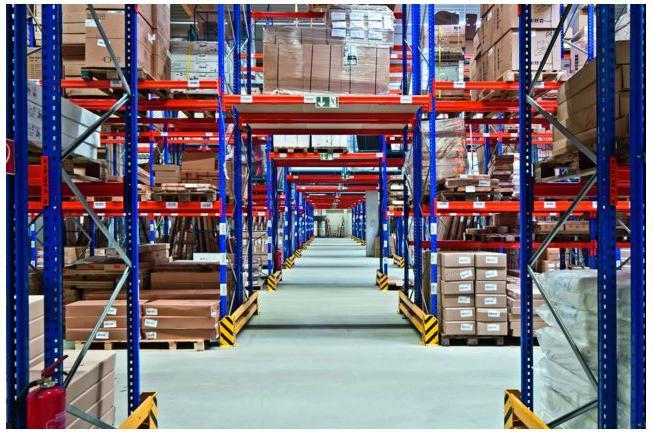Immagine prodotto Elemento base scaffale per pallet profondità 1100 mm