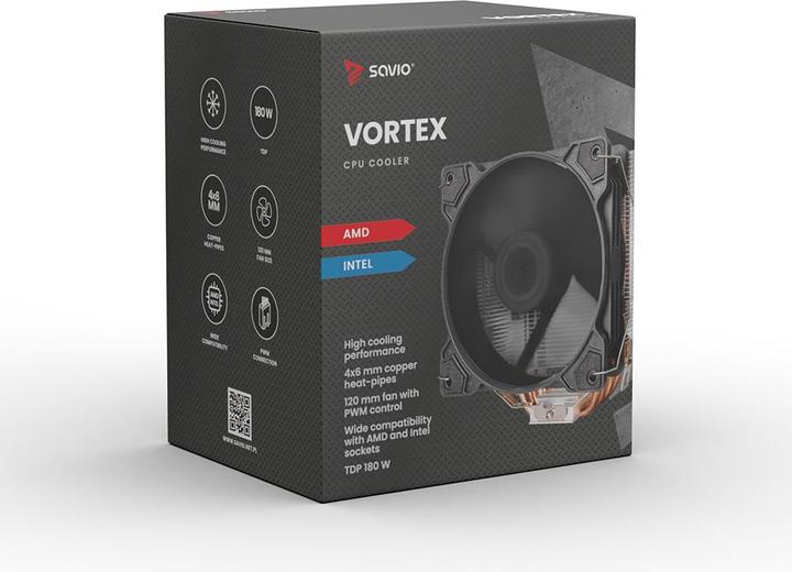 Produktbild Savio Vortex CPU Cooler (SAVGCOVORTEX) (174 mm)