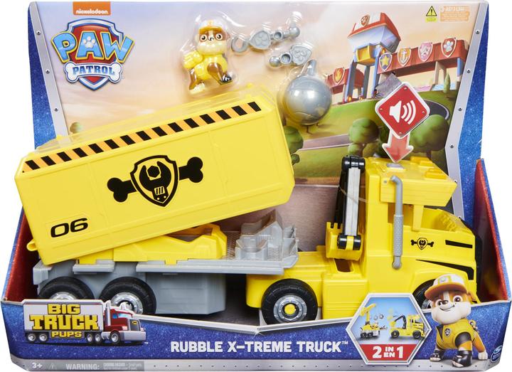 Actual product image Spin Master Paw Patrol Big Truck Pups Rubble's Mega Truck
