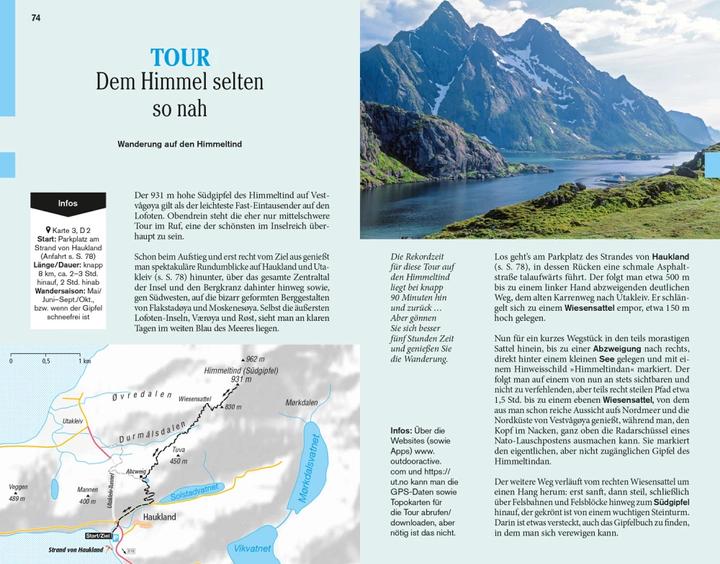 Produktbild Reise-Taschenbuch Norwegen - Der Norden mit Lofoten (Deutsch, Michael Möbius, 2023)