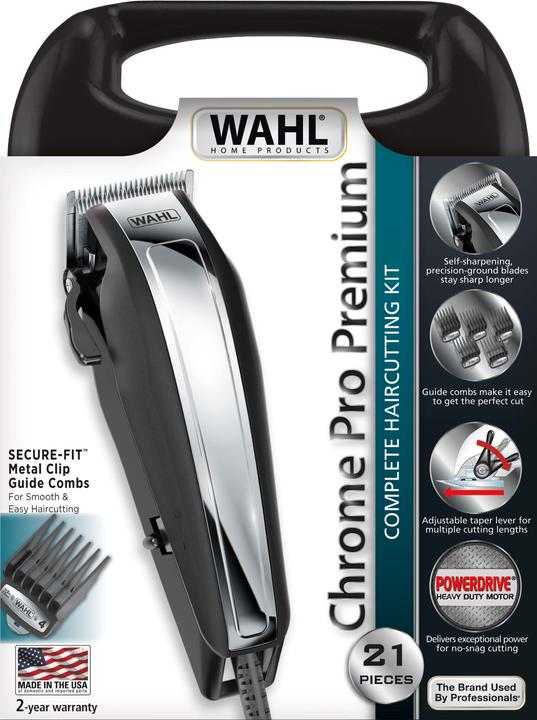 Immagine prodotto Wahl Tagliacapelli HAIR TRIMMER 79520-5316 NETS (10 ACCESSORI, 2x COMB, 2x CLIPS CASE)