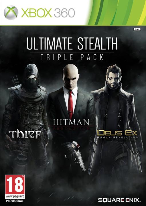 Image du produit Square Enix Xbox 360 Ultimate Stealth Triple Pack : Thief, Hitman : Absolution ir Deus Ex : HR (Xbox 360)