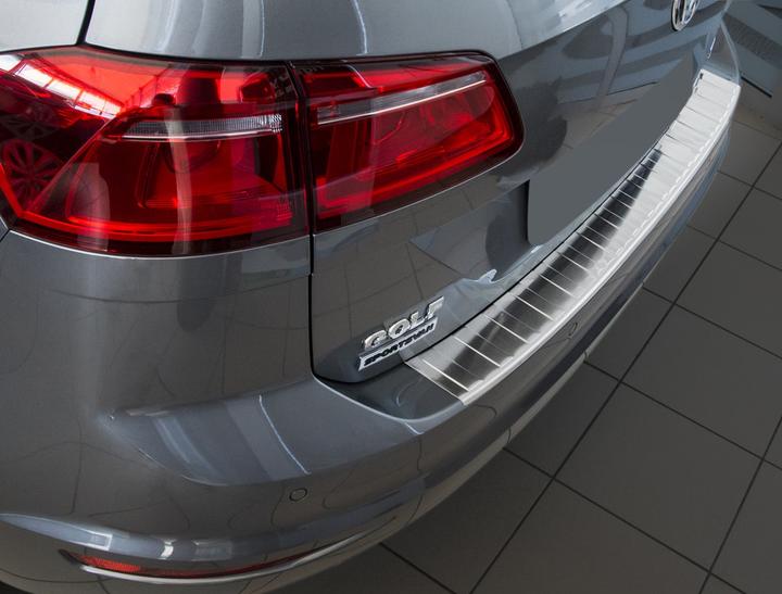 Produktbild Avisa Edelstahl Ladekantenschutz für VW Golf Sportsvan ab 2014 bis heute (Heck)