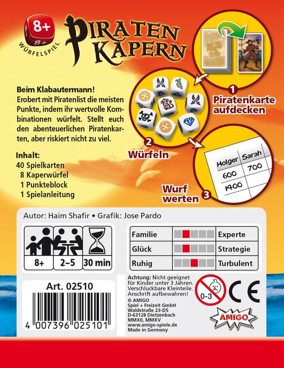 Produktbild Amigo Piraten Kapern (Deutsch)