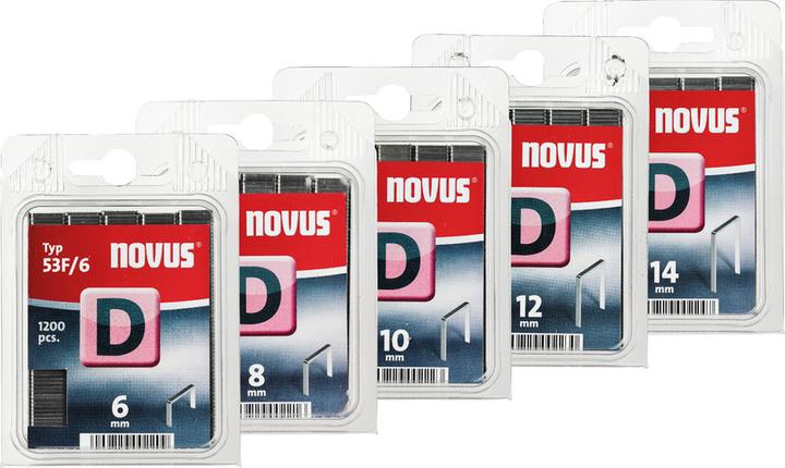 Actual product image Novus Flat wire clamps D 53F/14